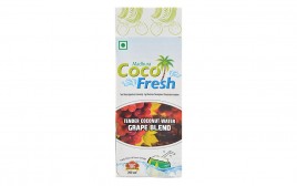 Madhura Tender Coconut Water Grape Blend  Tetra Pack  200 millilitre